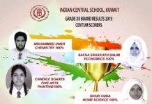 THE YOUNG STAR OF ICS SPARKLE IN THE LIME LIGHT OF VICTORY IN THE CBSE XII EXAMINATIONS -2019.
