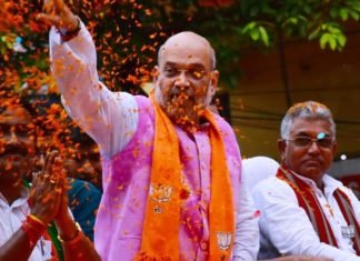 അമിത്ഷായുടെ റാലി; കൊല്ക്കത്തയില് ബി ജെ പി-ത്രിണമൂൽ സംഘര്ഷം ആളുന്നു;