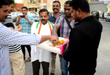 കുവൈത്തിൽ ഓവർസീസ് എൻ സി പി യുടെ നേതൃത്വത്തിൽ മാണി സി കാപ്പന്റെ ചരിത്ര വിജയത്തിന്റെ ആഘോഷം സംഘടിപ്പിച്ചു.