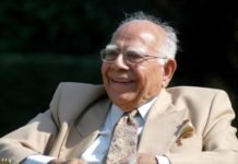 നിയമജ്ഞനും മുൻ കേന്ദ്രമന്ത്രിയുമായിരുന്ന റാം ജഠ്മലാനി അന്തരിച്ചു