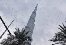 യുഎഇയിൽ ശക്തമായ മഴ: റോഡ്, വ്യോമ ഗതാഗതം തടസ്സപ്പെട്ടു