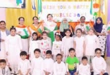 കിഡ്സ് ഇന്റർനാഷനൽ പ്രീസ്കൂൾ റിപ്പബ്ലിക്ക് ദിനം ആഘോഷിച്ചു