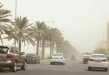 യുഎഇയിൽ കാഴ്ച മറച്ച് പൊടിക്കാറ്റ്: വാഹനയാത്രികര് ശ്രദ്ധിക്കണമെന്ന് മുന്നറിയിപ്പ്