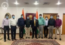 ഇന്ത്യൻ സ്ഥാനപതിയെ കല കുവൈറ്റ് പ്രതിനിധികൾ സന്ദർശിച്ചു.