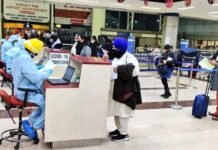 യുകെയിൽ നിന്ന് ഇന്ത്യയിൽ തിരിച്ചെത്തിയവരിൽ 22 പേർ കോവിഡ് പോസിറ്റീവായി