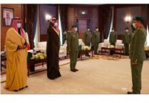 കുവൈത്ത് പ്രധാനമന്ത്രി കുവൈത്ത് നാഷണൽ ഗാർഡ് സന്ദർശിച്ചു