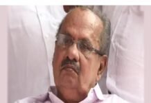മുൻ മന്ത്രിയും മുതിർന്ന കോൺഗ്രസ് നേതാവുമായിരുന്ന കെ.കെ രാമചന്ദ്രൻ മാസ്റ്റർ അന്തരിച്ചു