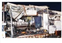 സ്ക്രാപ്പ് യാർഡ് തൊഴിലാളികളുടെ താമസസ്ഥലത്ത് തീപിടുത്തം