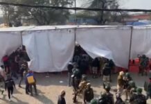 സമരം ചെയ്യുന്ന കർഷകർക്ക് നേരെ ആക്രമണം