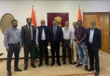 ഇന്ത്യൻ ഇസ്ലാഹീ സെന്റർ നേതാക്കൾ ഇന്ത്യൻ അംബാസഡർ സിബി ജോർജ്ജുമായി കൂടിക്കാഴ്ച നടത്തി