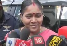 നീണ്ട ഇടവേളയ്ക്കു ശേഷം ശോഭ സുരേന്ദ്രൻ ബിജെപി നേതൃയോഗത്തിൽ എത്തി