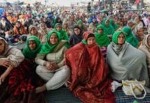 വനിതാദിനത്തിൽ കർഷകസമര വേദികളിൽ കരുത്തുറ്റ ശബ്ദമായി സ്ത്രീകൾ