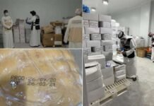 ഉപയോഗശൂന്യമായ 4000 കിലോഗ്രാം മാംസം പിടികൂടി