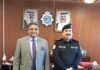 കുവൈത്തിലെ ഇന്ത്യൻ അംബാസിഡർ സിബി ജോർജ് , ഹവല്ലി ഗവർണറേറ്റിലെ സുരക്ഷാ വിഭാഗം ഡയറക്ടർ ജനറലുമായി കൂടിക്കാഴ്ച നടത്തി