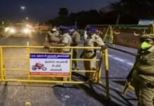 തമിഴ്നാട്ടിൽ രാത്രികാല കർഫ്യൂ