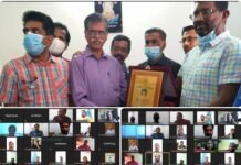 ഹരി മങ്കരയ്ക്ക് പൽപക് യാത്രയയപ്പ് നൽകി യാത്രയയപ്പ് നൽകി