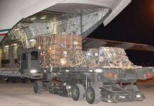 ഇന്ത്യയിലേക്ക് 40 ടൺ മെഡിക്കൽ സാമഗ്രികൾ കയറ്റി അയച്ച് കുവൈത്ത് റെഡ് ക്രസൻറ് സൊസൈറ്റി