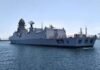 മെഡിക്കൽ സാമഗ്രികൾ കൊണ്ടു പോകുന്നതിനായി ഇന്ത്യൻ കപ്പൽ കുവൈത്ത് തീരത്ത്