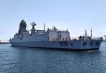 മെഡിക്കൽ സാമഗ്രികൾ കൊണ്ടു പോകുന്നതിനായി ഇന്ത്യൻ കപ്പൽ കുവൈത്ത് തീരത്ത്