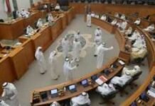 കുവൈത്ത് പ്രധാനമന്ത്രി, സ്പീക്കർ എന്നിവർക്കെതിരെ നിൽക്കുന്ന എം പിമാർക്കെതിരെ നിയമ നടപടിയുണ്ടായേക്കുമെന്ന് ട്വീറ്റ്