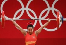 അഭിമാനമായി മീരാഭായി ചാനു