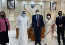 പ്രവാസികളുടെ മടങ്ങിവരവ്; ഇന്ത്യൻ അംബാസിഡർ സിബി ജോർജ് കുവൈത്ത് ആരോഗ്യ മന്ത്രാലയ അണ്ടർ സെക്രട്ടറിയുമായി കൂടിക്കാഴ്ച നടത്തി