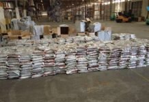 1 ടണ്ണിൽ അധികംവരുന്ന പുകയില ഉൽപ്പന്നങ്ങൾ പിടികൂടി