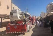 കുവൈത്തിൽ തീപിടുത്തം, 4 പ്രവാസികൾക്ക് പരിക്കേറ്റു