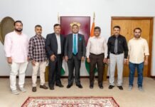 കാസറഗോഡ് അസോസിയേഷൻ പ്രതിനിധി സംഘം അംബാസഡറുമായി കൂടിക്കാഴ്ച നടത്തി .