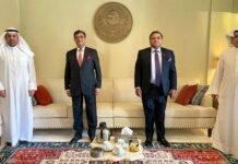 കേന്ദ്ര വിദേശകാര്യ മന്ത്രാലയം സെക്രട്ടറി സഞ്ജയ് ഭട്ടാചാര്യ കുവൈത്തിലെ റിക്കണൈസൻസ് റിസർച്ച് ആസ്ഥാനം സന്ദർശിച്ചു