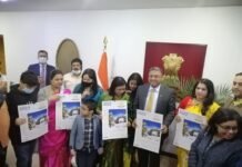 ബിപിപി കലണ്ടർ 2022 ഇന്ത്യൻ അംബാസിഡർ പ്രകാശനം ചെയ്തു