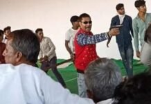 മധ്യപ്രദേശില് വിവാഹ ചടങ്ങിനിടെ ജയ്ശ്രീറാം മുഴക്കി വെടിവെപ്പ്; ഒരാള് കൊല്ലപ്പെട്ടു