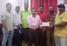 വേലൂർ ഒരുമ കുവൈറ്റ് ചികിത്സാ സഹായം കൈമാറി