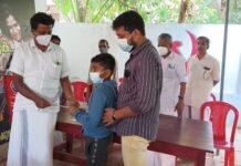 കല കുവൈറ്റ് ക്ഷേമനിധി ലിജീഷിൻറെ കുടുംബത്തിന് കൈമാറി.