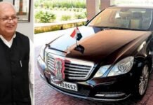 ഗവര്ണര്ക്ക് പുതിയ ബെന്സ് കാർ; വില 85 ലക്ഷം