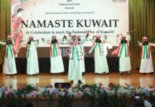 നമസ്തേ കുവൈത്ത് ആഘോഷപരിപാടികൾക്ക് പരിസമാപ്തി