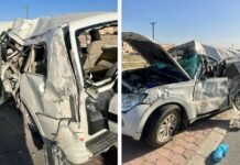 6.5 റിങ് റോഡിലുണ്ടായ വാഹനാപകടത്തിൽ രണ്ട് ഏഷ്യൻ വംശജർ മരിച്ചു