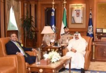 അംബാസഡർ സിബി ജോർജ് കുവൈത്ത് ഉപപ്രധാനമന്ത്രിയുമായി കൂടിക്കാഴ്ച നടത്തി