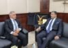 അംബാസഡർ സിബി ജോർജ് കുവൈത്തിലെ പബ്ലിക് അതോറിറ്റി ഫോർ ഇൻഡസ്ട്രി ഡയറക്ടർ ജനറലുമായി കൂടിക്കാഴ്ച നടത്തി