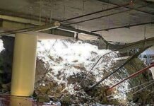 ജഹ്റ ട്രാഫിക് ഡിപ്പാർട്ട്മെന്റ് കെട്ടിടത്തിന്റെ മേൽക്കൂര പെട്ടെന്ന് തകർന്നുവീണതിൻ്റെ പഴി നിർമ്മാണ തൊഴിലാളികൾക്ക്