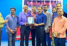 ജോഹർ എബ്രഹാമിന് ഫോക്കസ് കുവൈത്ത് യാത്രയയപ്പ് നൽകി