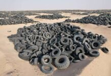 1.5 ദശലക്ഷത്തോളം പഴയ വാഹന ടയറുകൾ കയറ്റുമതി ചെയ്തു