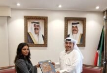 ഫസ്റ്റ് സെക്രട്ടറി സ്മിതാ പാട്ടീൽ കുവൈത്ത് അസിസ്റ്റന്റ് വിദേശകാര്യ മന്ത്രിയുമായി കൂടിക്കാഴ്ച നടത്തി