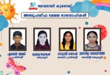 ബാലവേദി കുവൈറ്റ് -അബുഹലീഫ മേഖലക്ക് പുതിയ ഭാരവാഹികൾ.