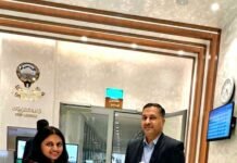 ഡോ.ആദർശ് സ്വൈക കുവൈത്തിലെത്തി