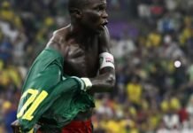 ഇന്ജുറി ടൈമില് ബ്രസീലിനെ വീഴ്ത്തി കാമറൂണ്