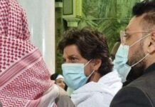 ബോളിവുഡ് സൂപ്പർ സ്റ്റാർ ഷാരൂഖ് ഖാൻ ഉംറ നിർവഹിച്ചു