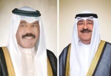 ഇന്ത്യൻ റിപ്പബ്ലിക് ദിനത്തിൽ ആശംസയുമായി കുവൈറ്റ് അമീറും കിരീടാവകാശിയും