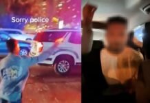 പോലീസ് കാറിന് നേരെ വാട്ടർ ബലൂൺ എറിഞ്ഞ പ്രവാസിയെ നാടുകടത്തും