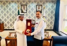 ഇന്ത്യൻ അംബാസഡർ ജഹ്റ ഗവർണറുമായി കൂടിക്കാഴ്ച നടത്തി